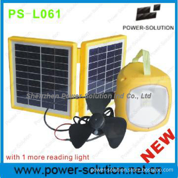 2W solar led lantern with 1pcs reading solar light